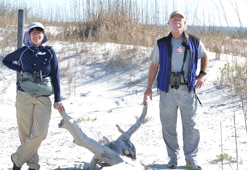 Gary and Sharon at Little Talbot Island State Park
